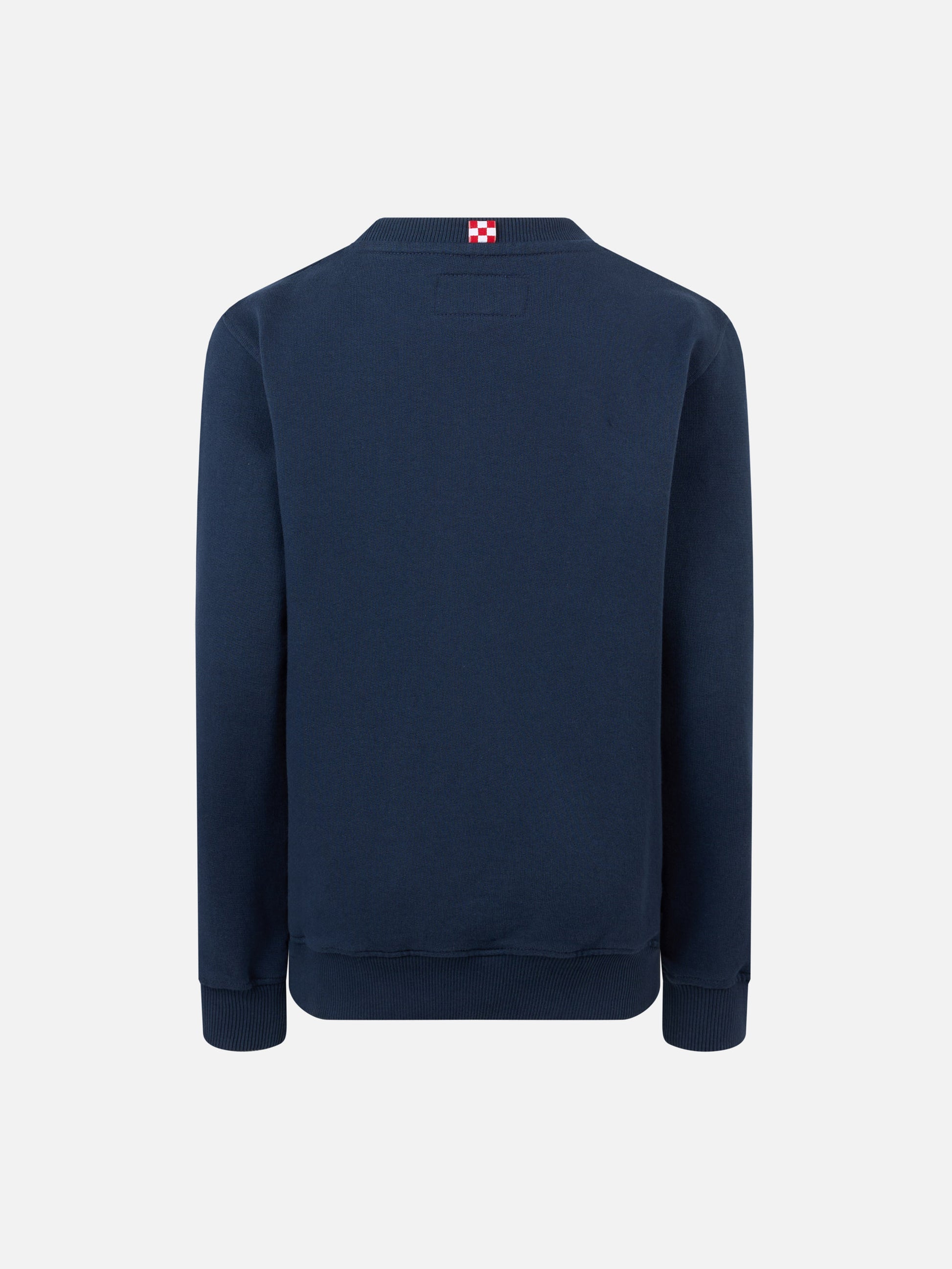Boy sweatshirt Bobby with St. Barth sport club print - MC2 Saint Barth