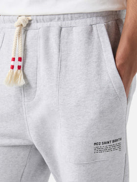 Pantalón de chándal gris mélange Bolt 