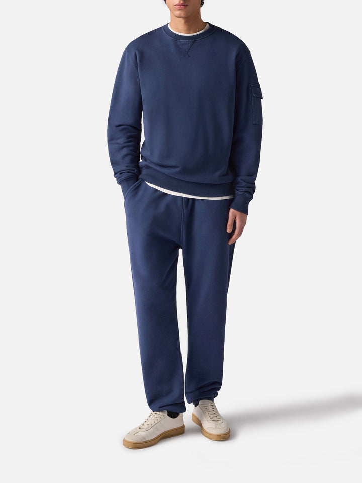 Marineblaue Jogginghose aus Baumwolle von Bolt