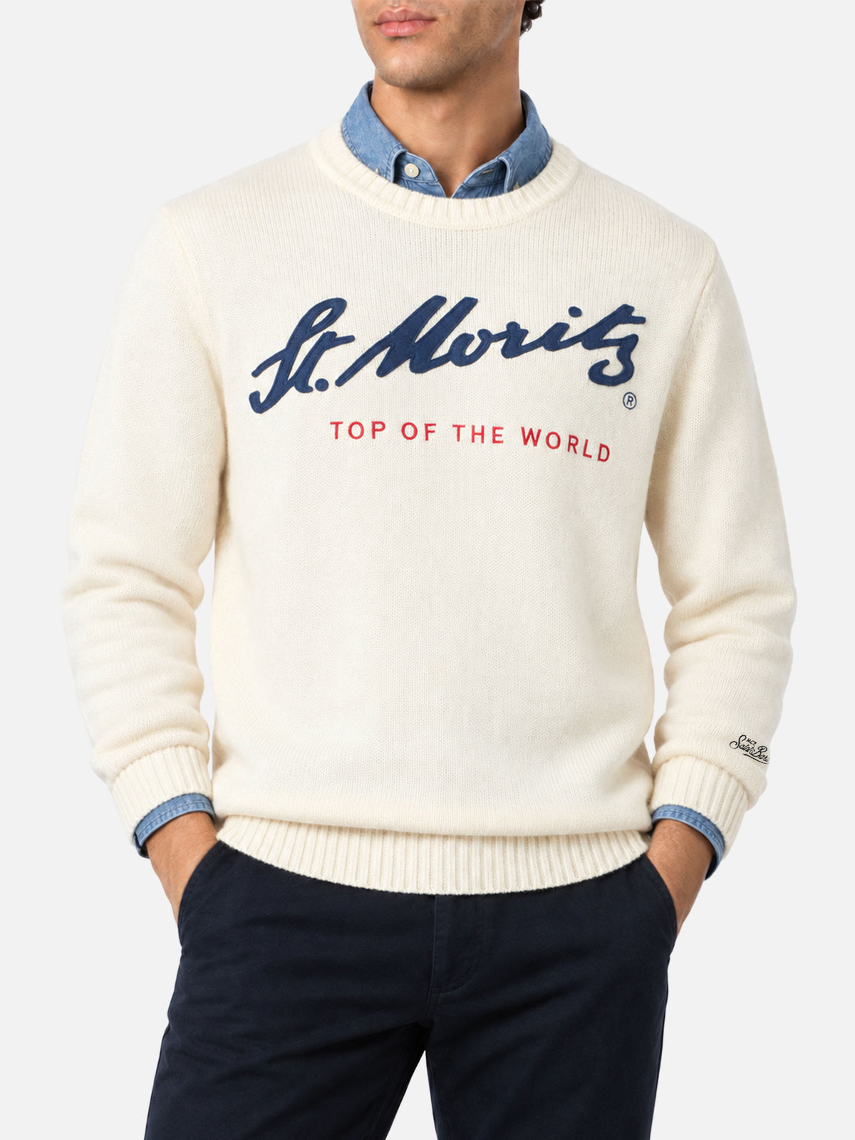 Pull Bombardino avec broderie St. Moritz | Édition Spéciale 