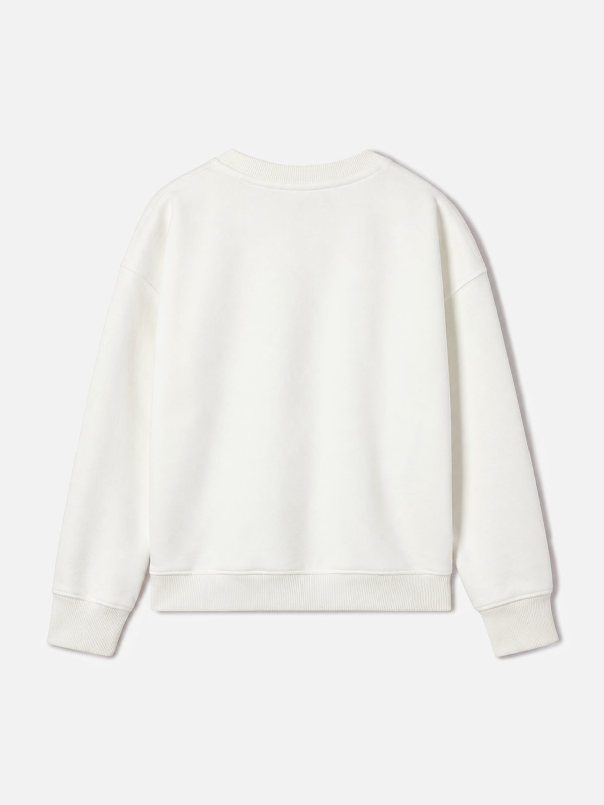 Sweatshirt fille Briony avec patch Saint Barth multicolore en éponge 