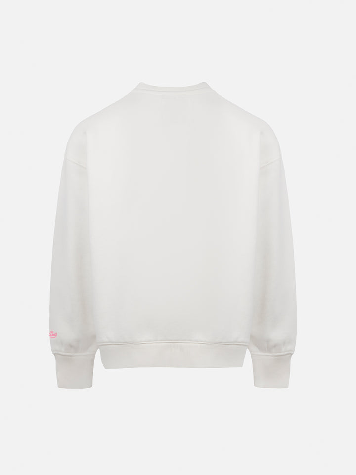 Girl crewneck sweatshirt Briony with Tweety print | WARNER BROS SPECIAL EDITION - MC2 Saint Barth