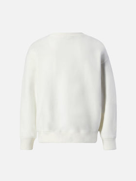 Briony-Sweatshirt mit Rundhalsausschnitt und Hasenmuster