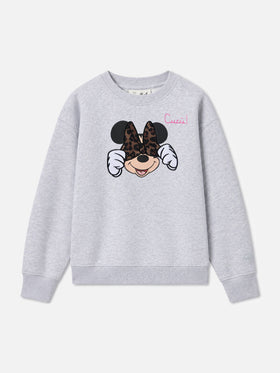Sweatshirt ras-du-cou Briony avec imprimé Minnie | DISNEY SPECIAL EDITION 