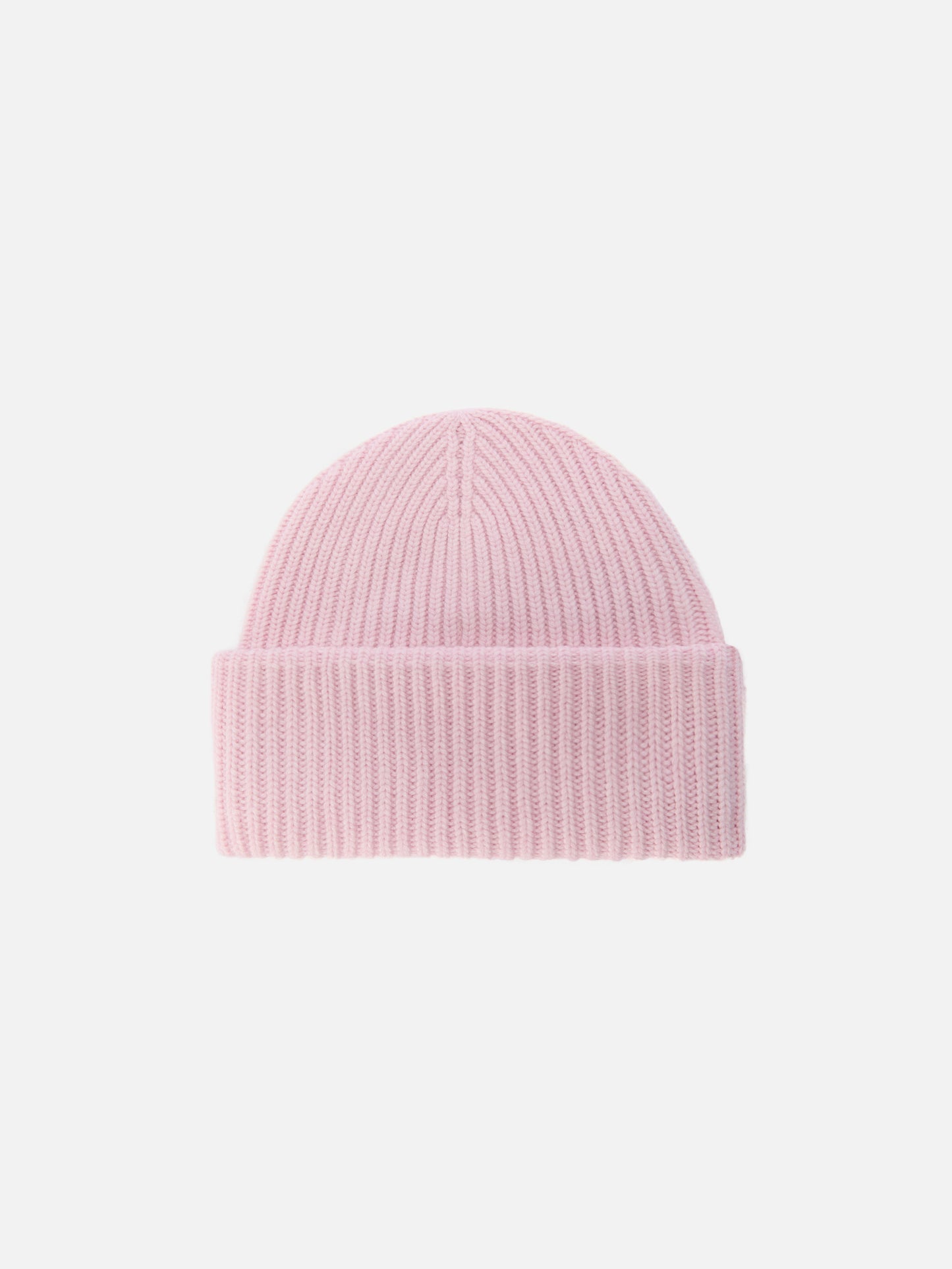 Berretto Berry Jr a coste rosa con patch St. Barth