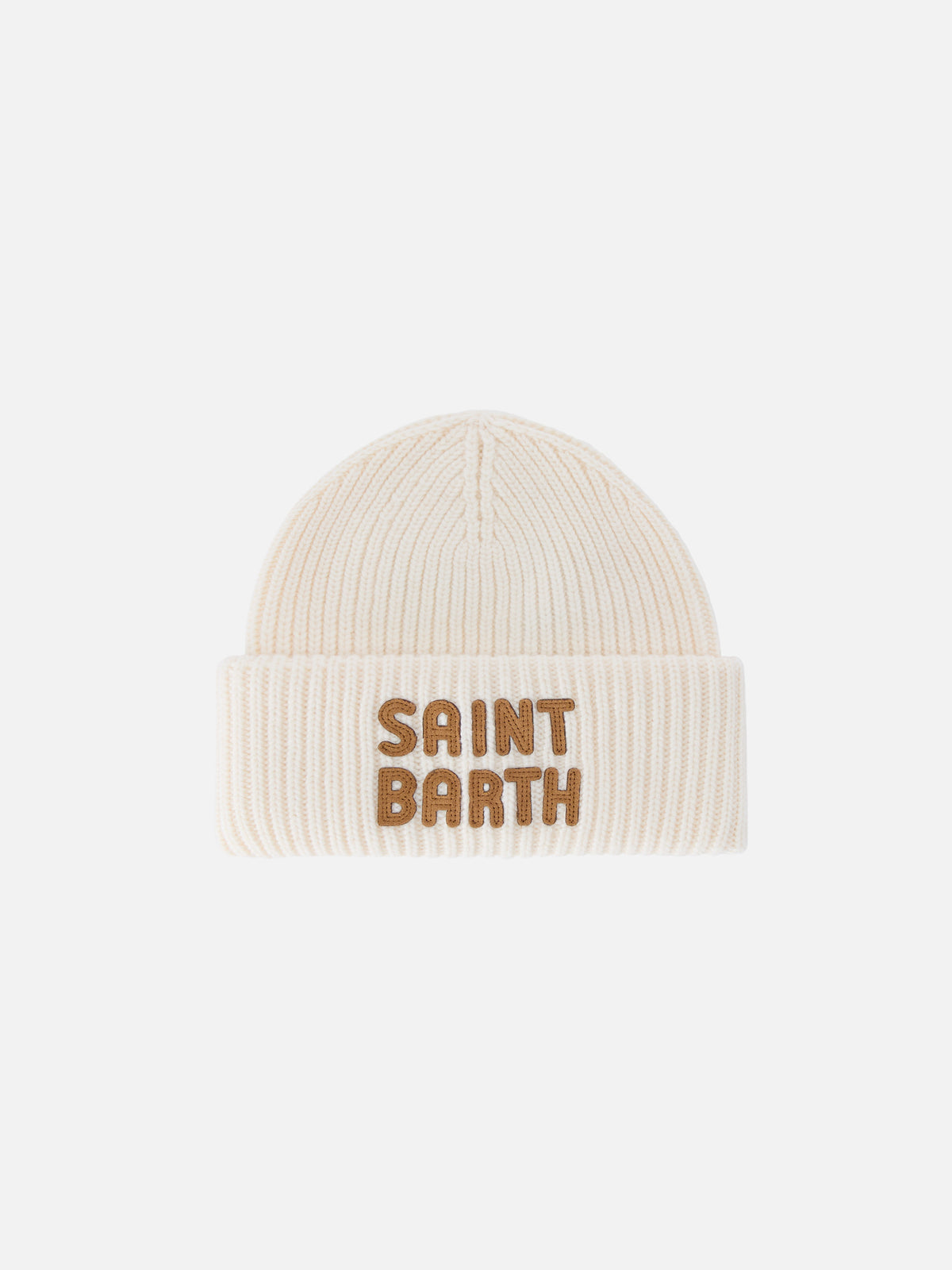 Bonnet off white Berry avec patch logo 