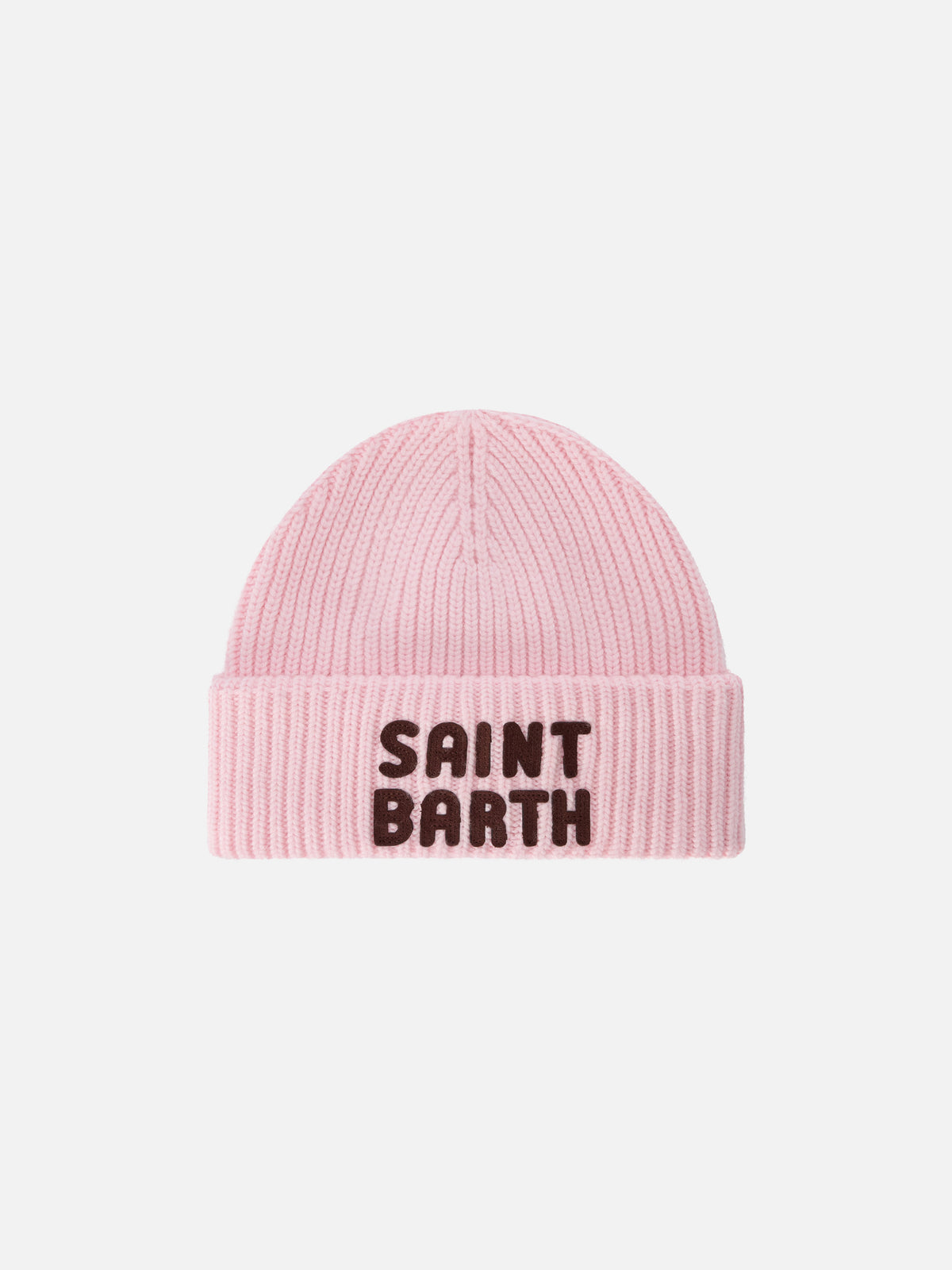 Berretto Berry rosa con patch logo