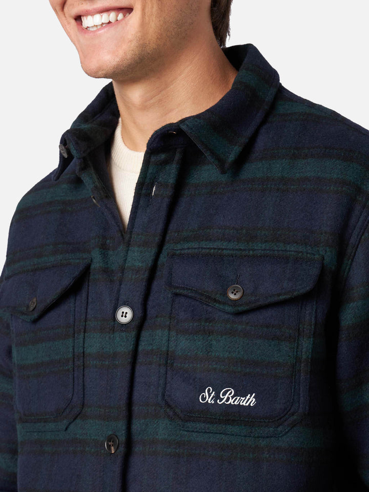 Camicia Burton overshirt tartan