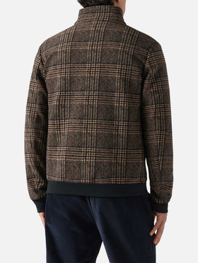 Thermojacke Byron mit Prince-of-Wales-Print