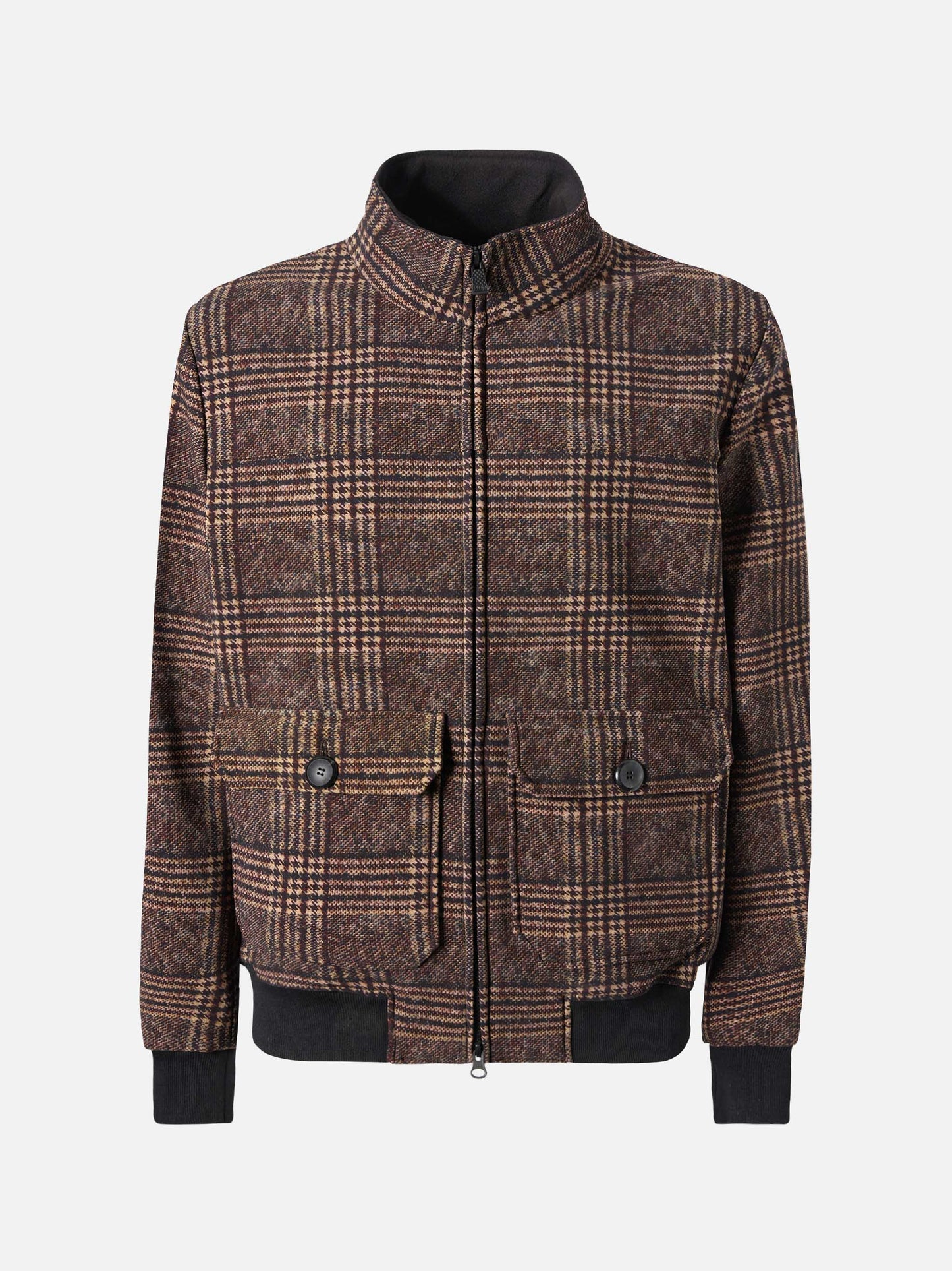 Thermojacke Byron mit Prince-of-Wales-Print
