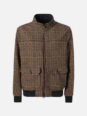 Thermojacke Byron mit Hühnerpiek-Print
