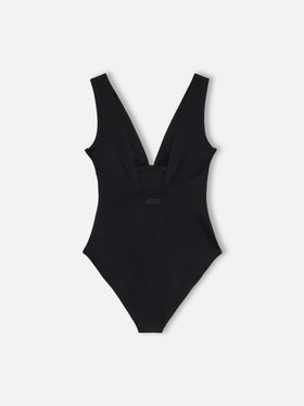 Woman heatsealed one-piece swimsuit Calliope - MC2 Saint Barth