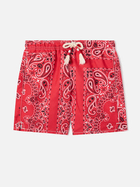 Costume da bagno da bambino con stampa bandana