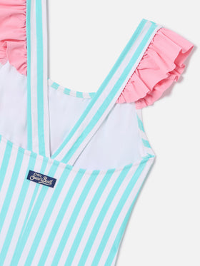 Bañador de una pieza Carol con estampado de rayas Minnie | Edición Especial 