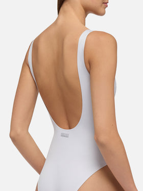 Cassandra square neck one-piece swimsuit - MC2 Saint Barth