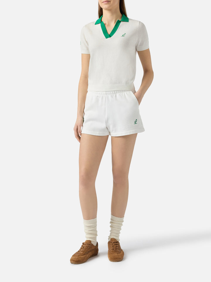Cate cotton pull-up shorts | Special Edition