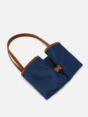 Navy blue City nylon regular bag
