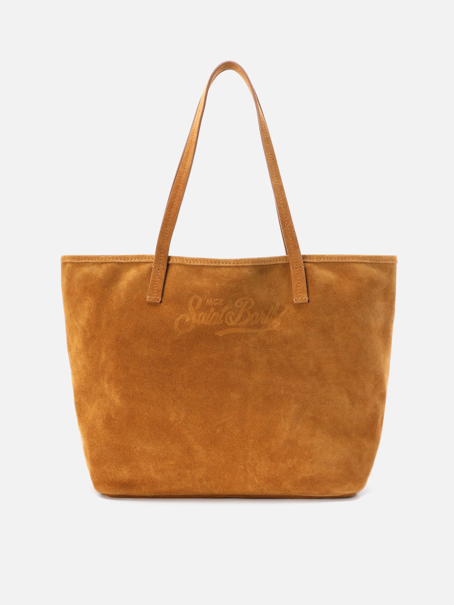 Sac City regular en daim camel 