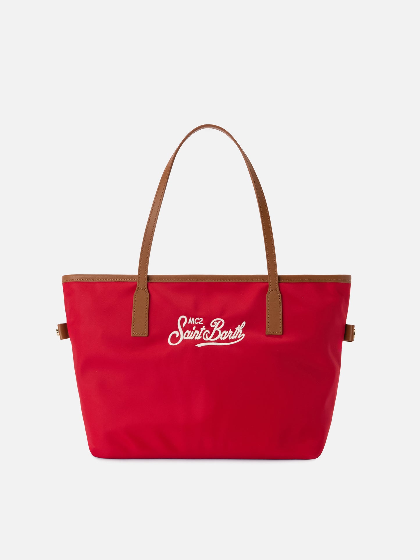 Bolso mediano Red City de nailon 