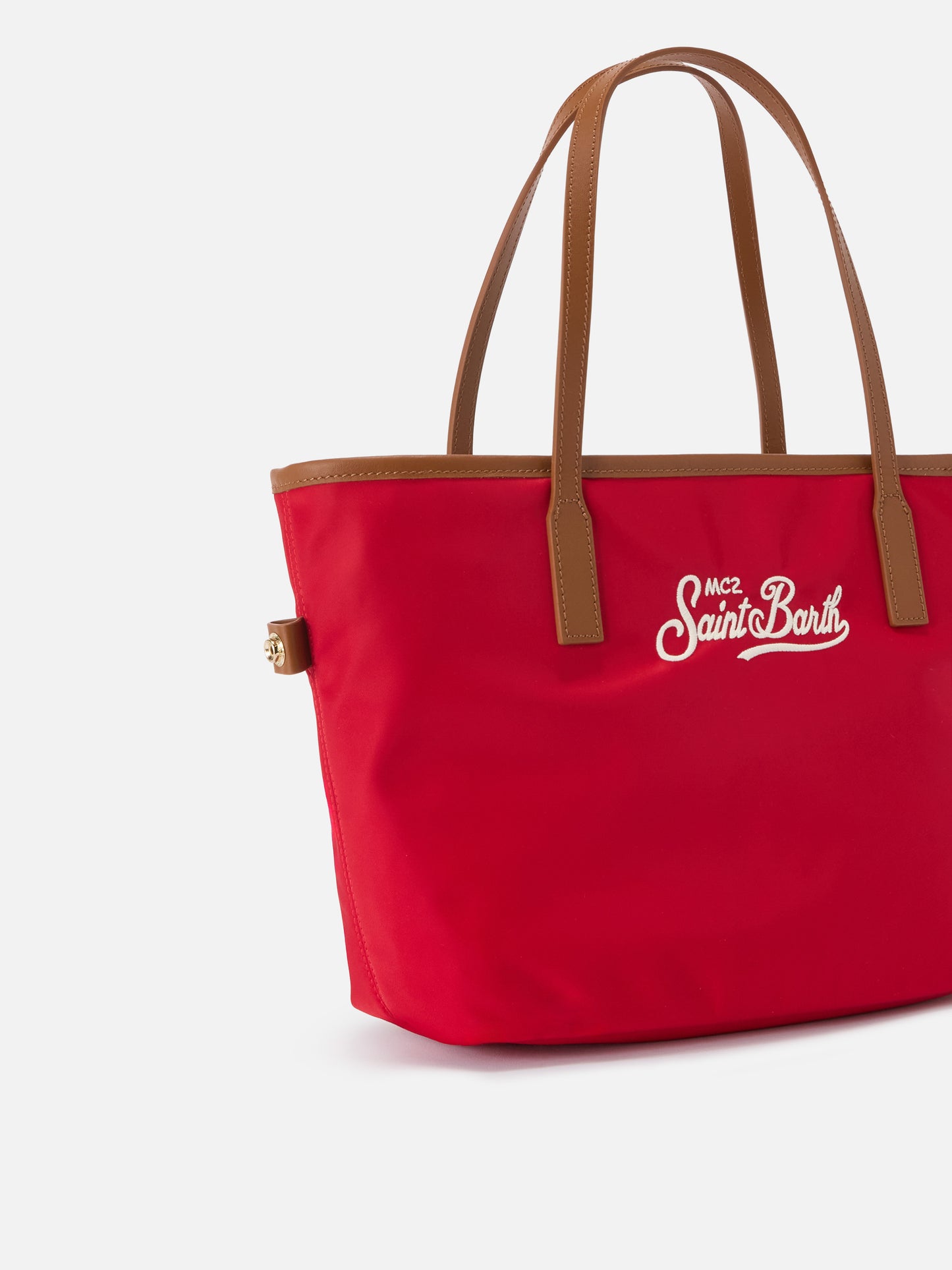 Bolso mediano Red City de nailon 