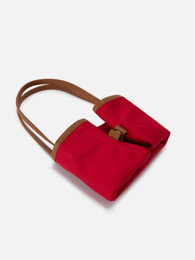 Bolso mediano Red City de nailon 