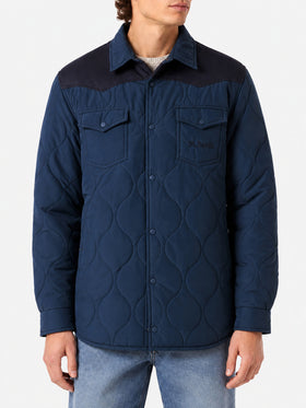 Surchemise matelassée Chalet Tex navy 