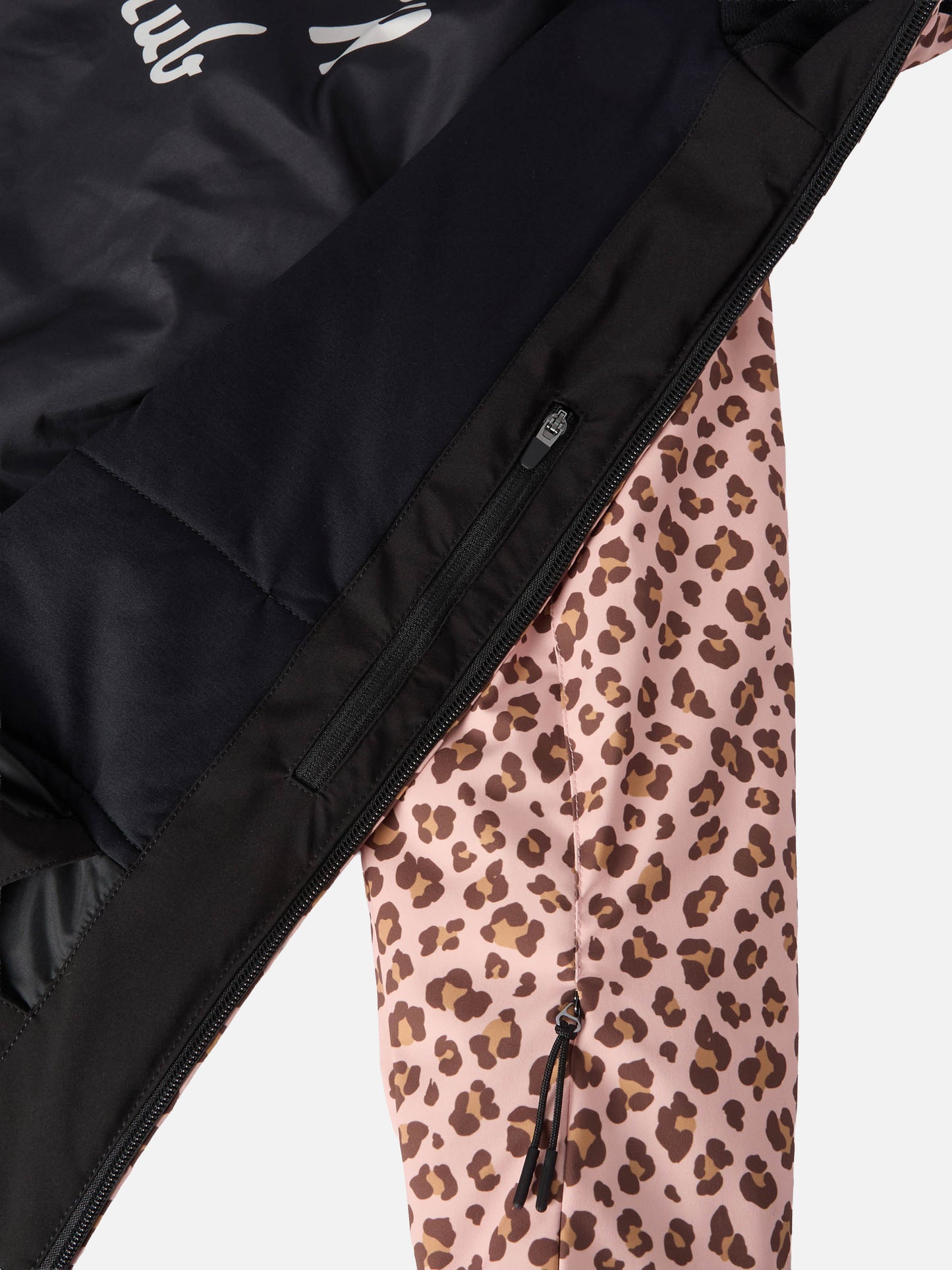 Skijacke Chavanette mit Leopardenmuster