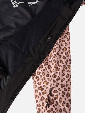 Skijacke Chavanette mit Leopardenmuster