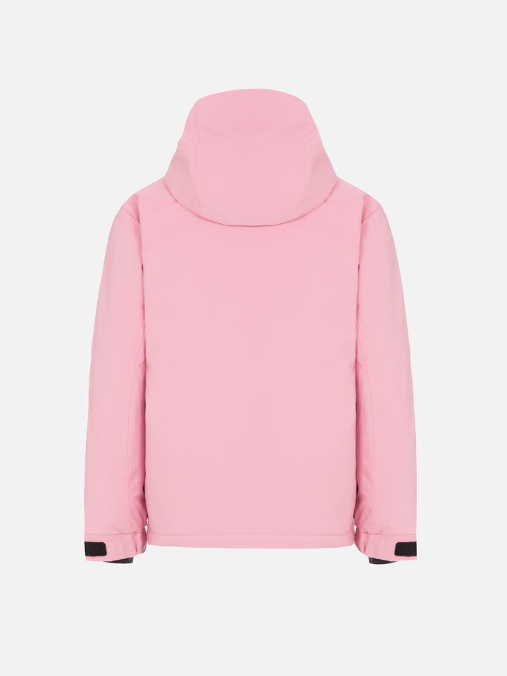 Girl pink ski jacket Chavanette - MC2 Saint Barth