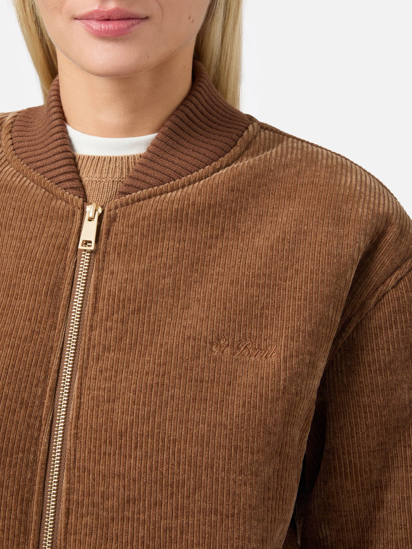 Celia Cordbomberjacke mit Teddyfutter