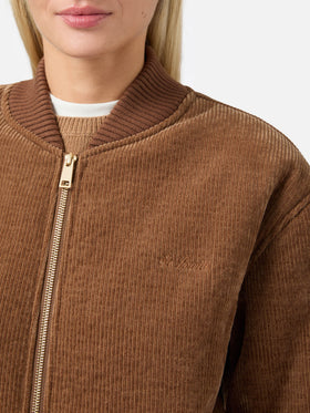 Celia Cordbomberjacke mit Teddyfutter