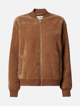 Celia Cordbomberjacke mit Teddyfutter