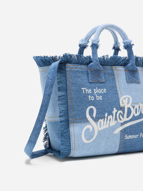 Bolso Colette de patchwork denim 