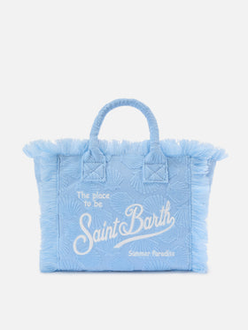 Bolso Colette con efecto terry y detalle de concha en relieve 