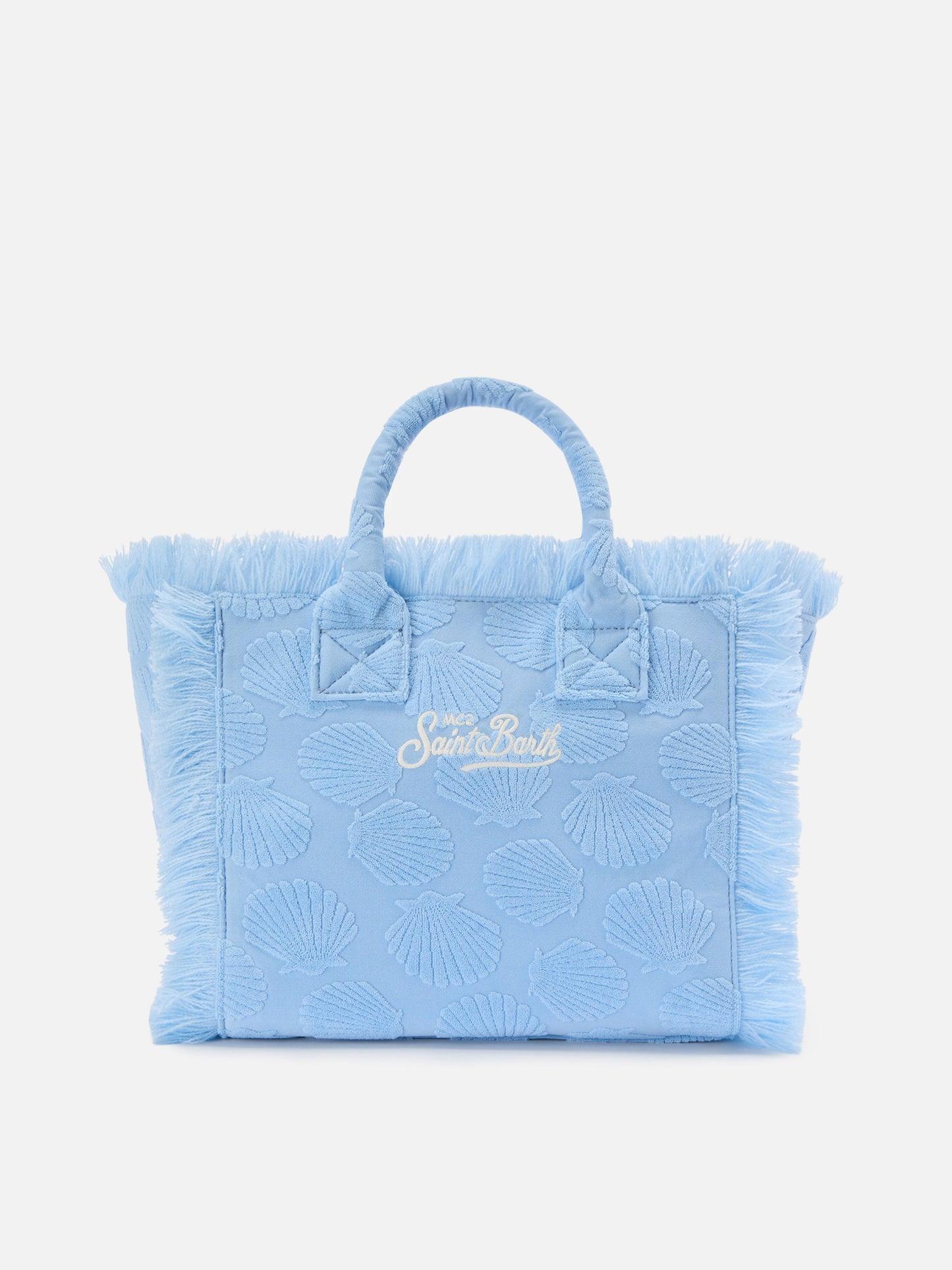 Bolso Colette con efecto terry y detalle de concha en relieve 