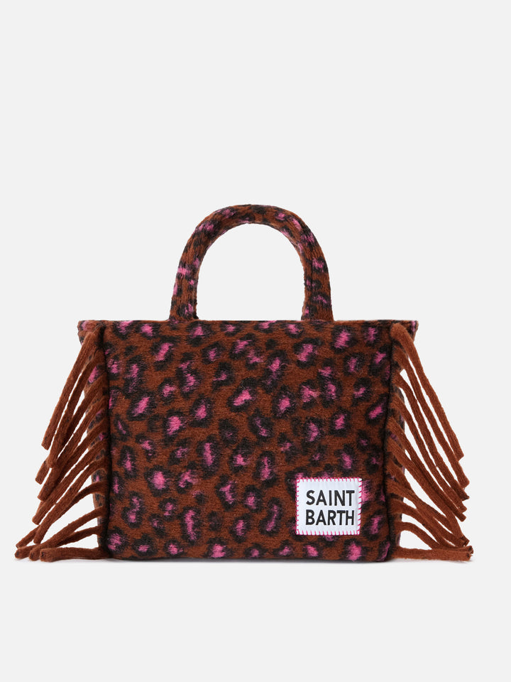 Colette Blanket green animal print bag