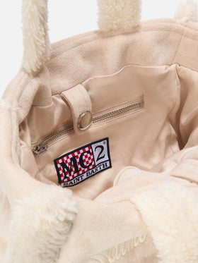 Borsa Colette Shearling ghiaccio