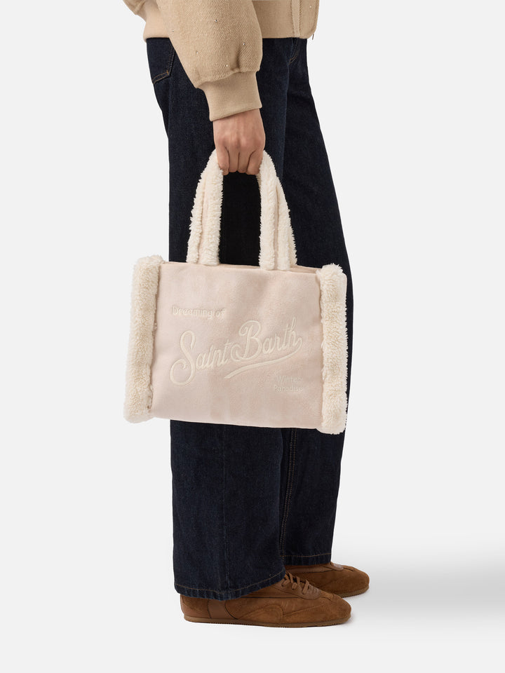 Colette Shearling ice bag