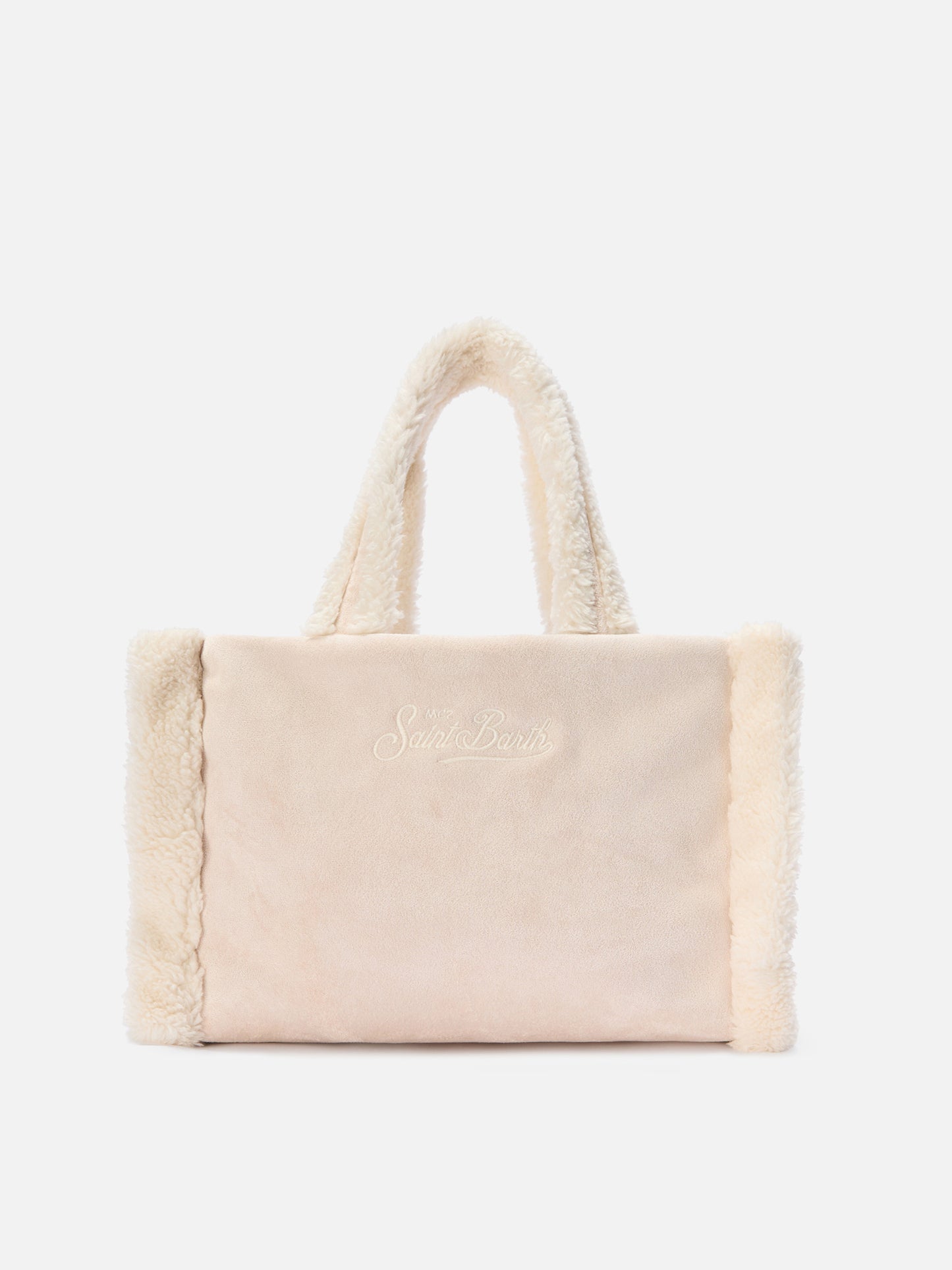 Borsa Colette Shearling ghiaccio