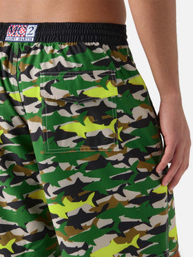 Costume mare Comfort Surf con stampa camouflage