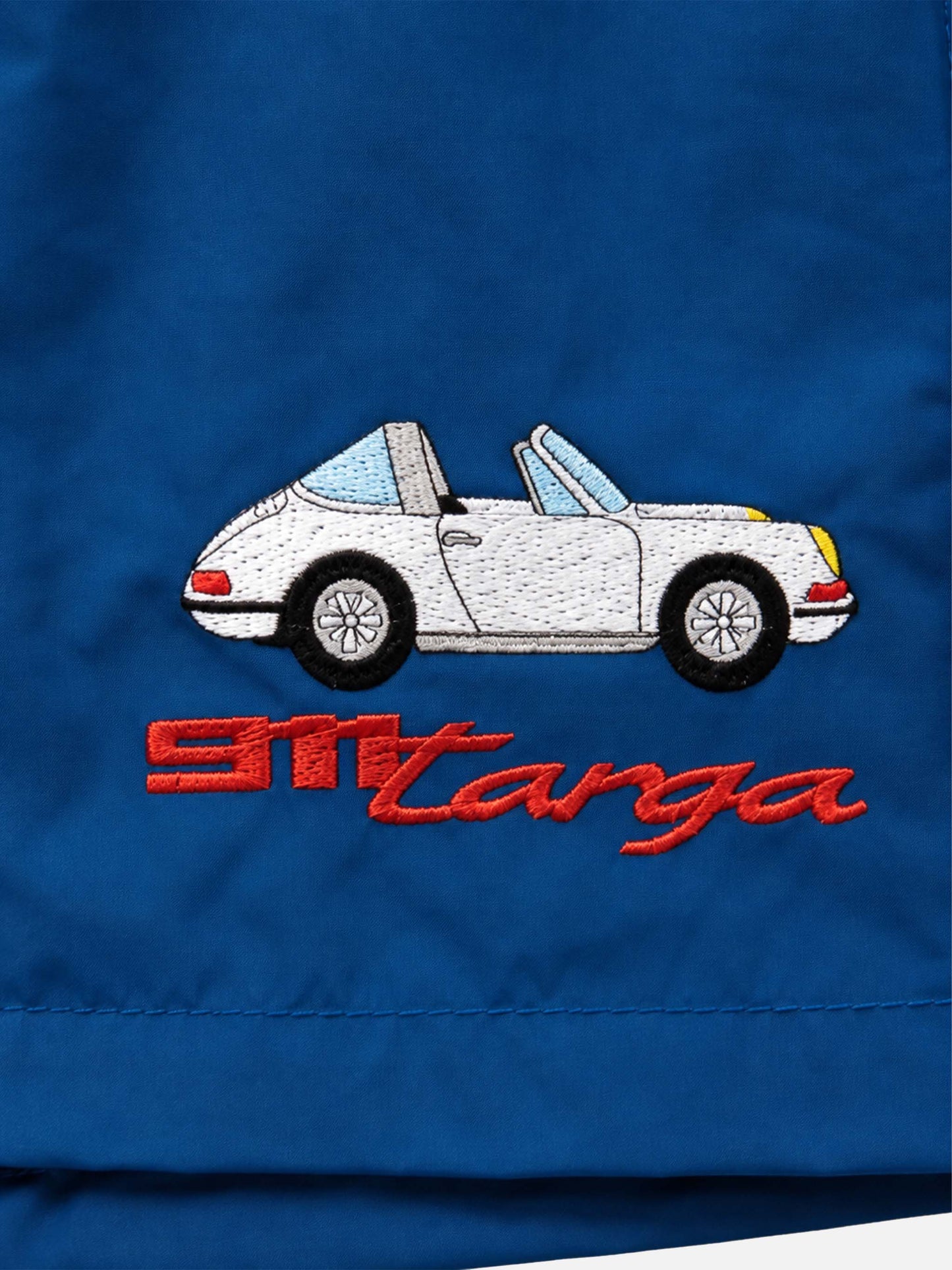 Comfort swim shorts with Porsche silhouette embroidery | PORSCHE SPECIAL EDITION