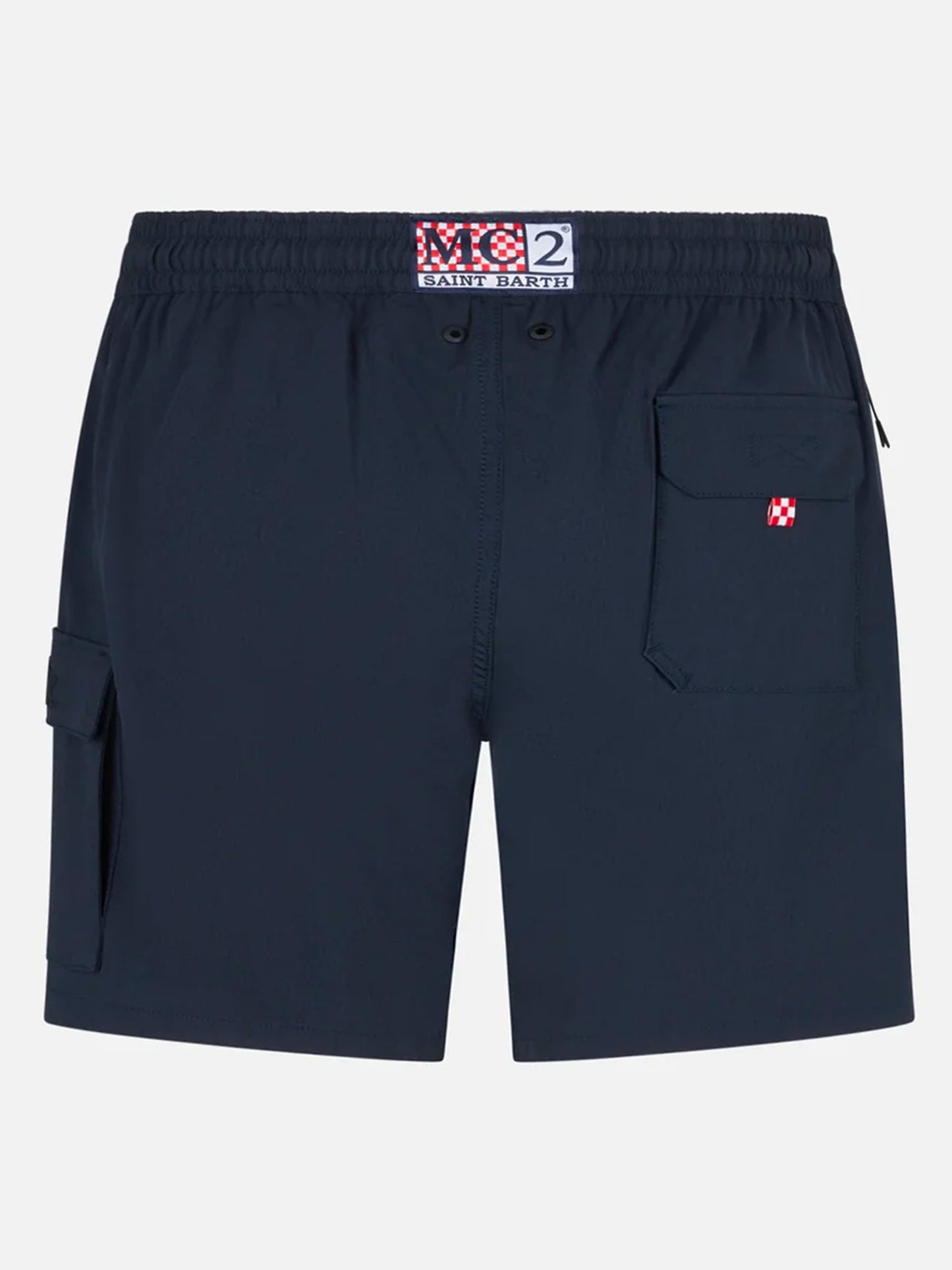 Navy blue stretch swim shorts Comfort