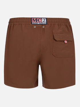 Costume classico elasticizzato Comfort marrone