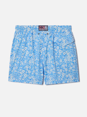 Bañador clásico Comfort Light elástico con estampado floral 