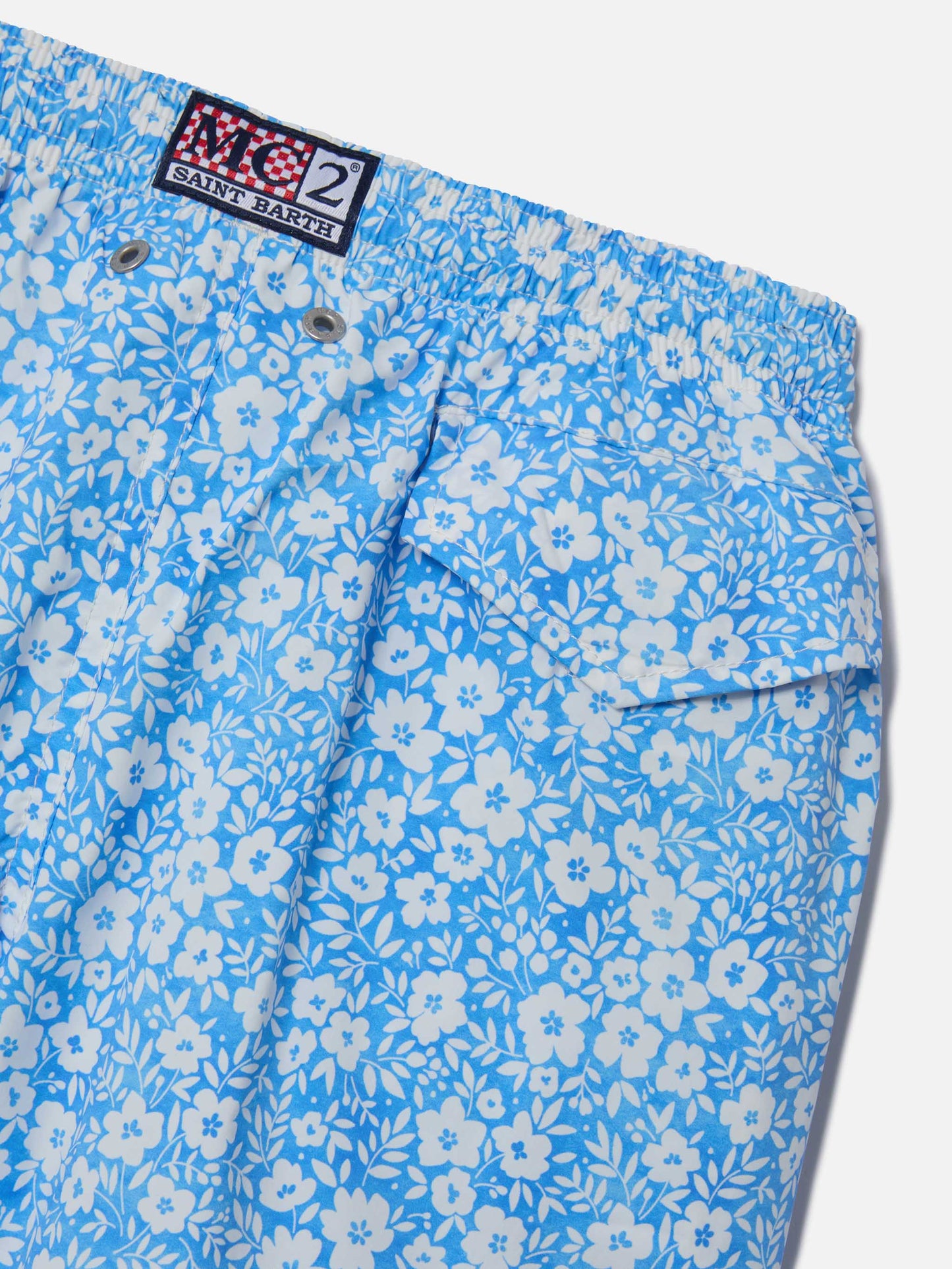 Bañador clásico Comfort Light elástico con estampado floral 