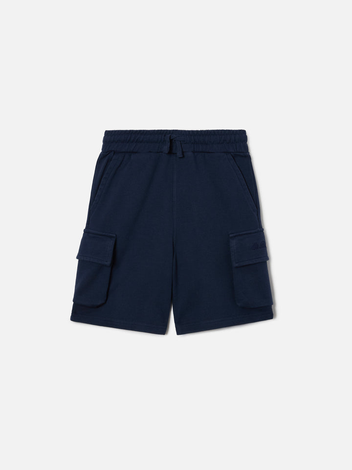 Pantalones cortos cargo Cargy Jr azul marino 