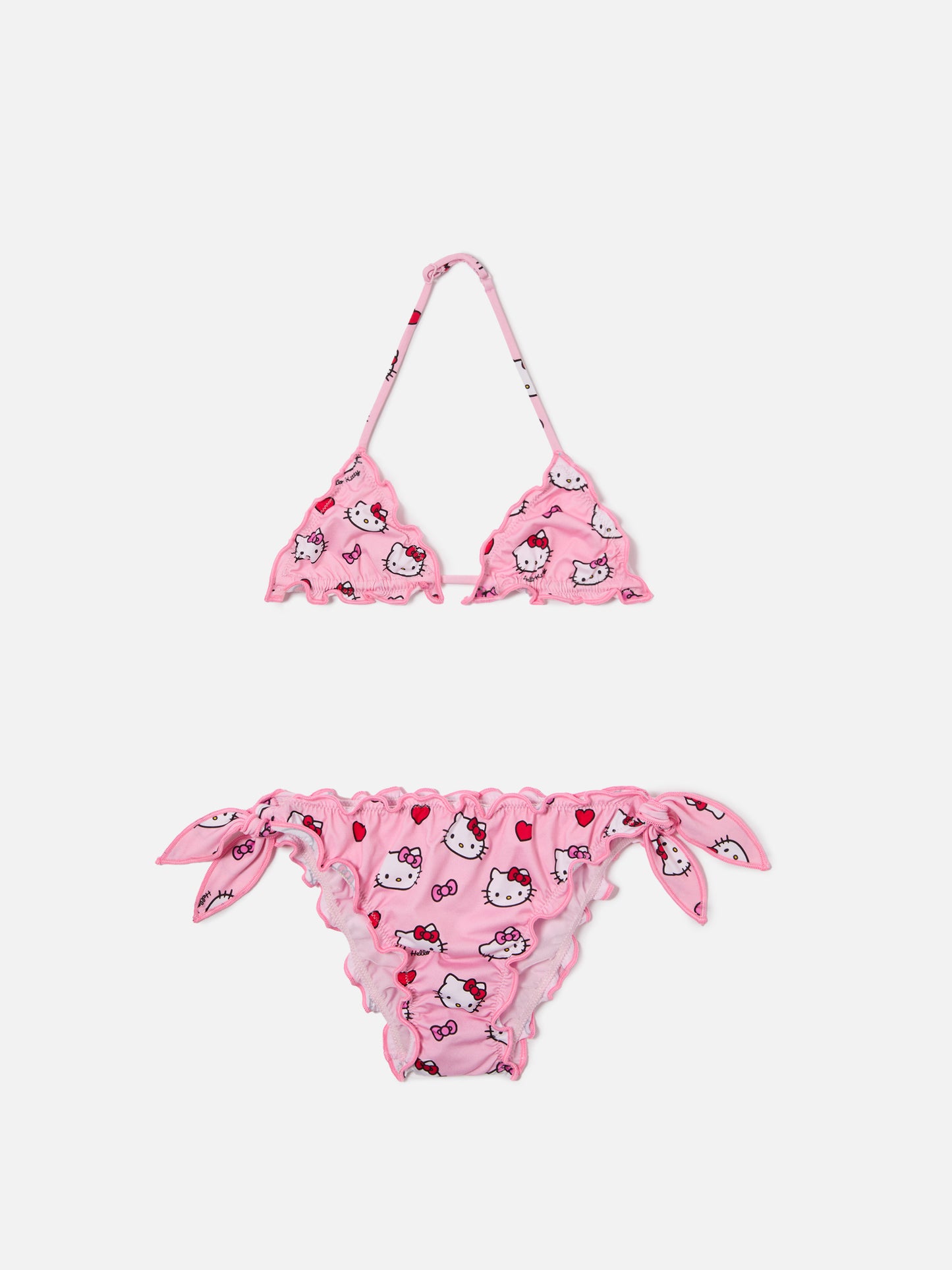 Bikini rosa Cris con estampado all-over de Hello Kitty | Edición Especial 