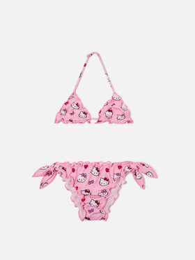Bikini rosa Cris con estampado all-over de Hello Kitty | Edición Especial 