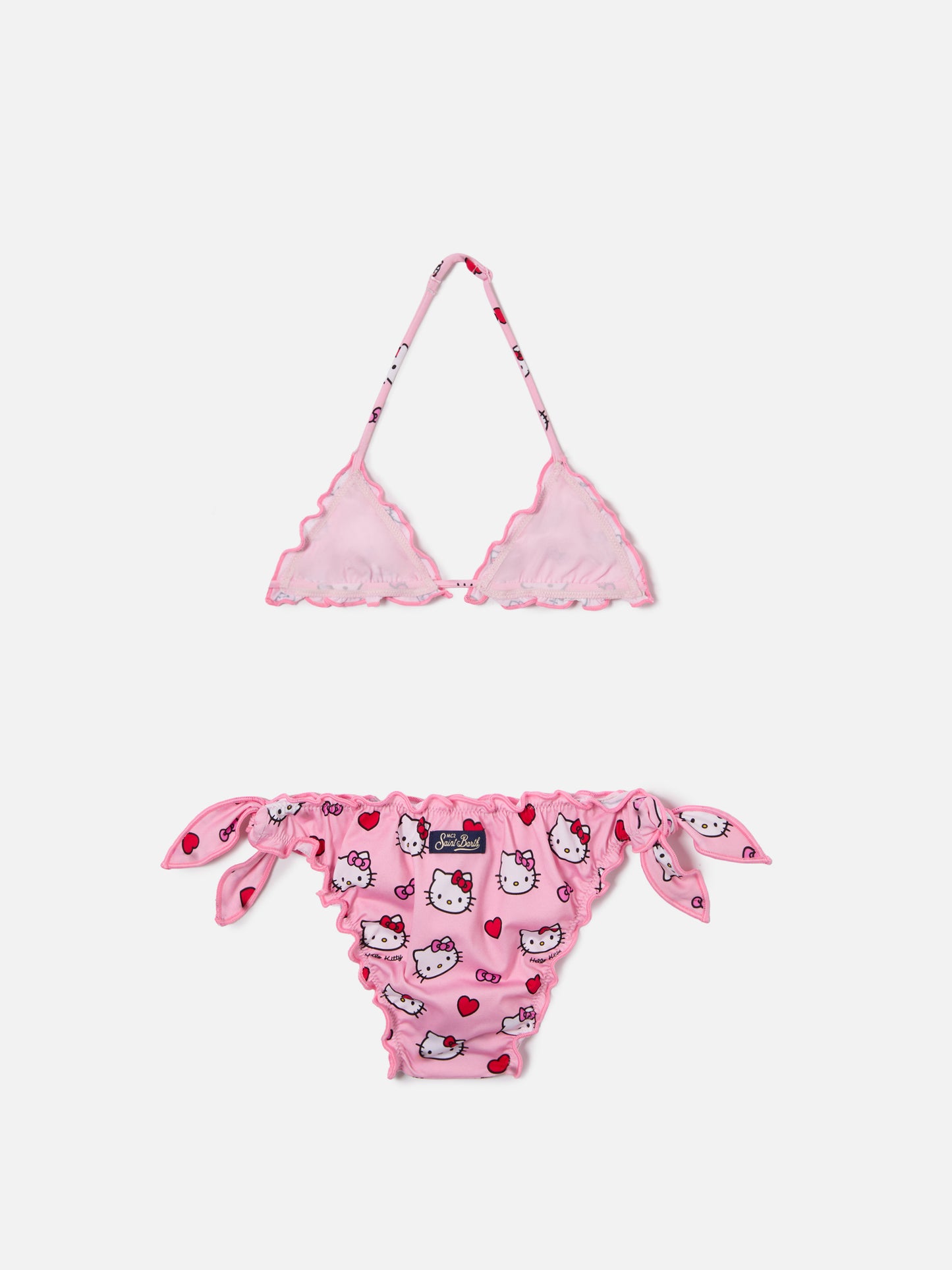 Bikini rosa Cris con estampado all-over de Hello Kitty | Edición Especial 