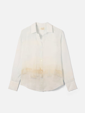 Camicia Cristal in ramie con stampa St. Tropez